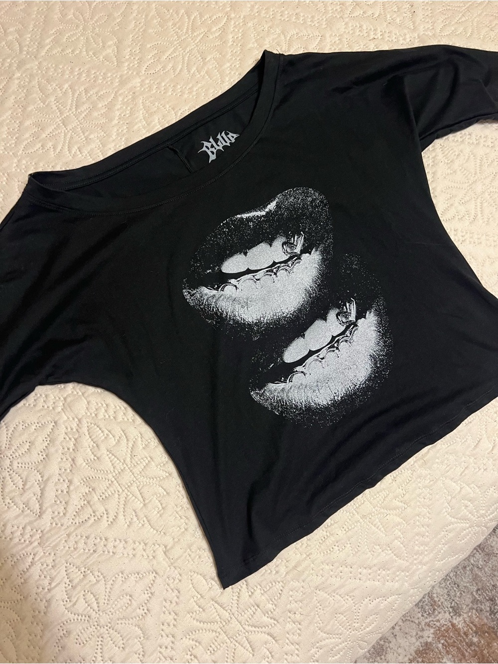 Blue Ivy Off the Shoulder T Shirt from Shop Beyoncé
